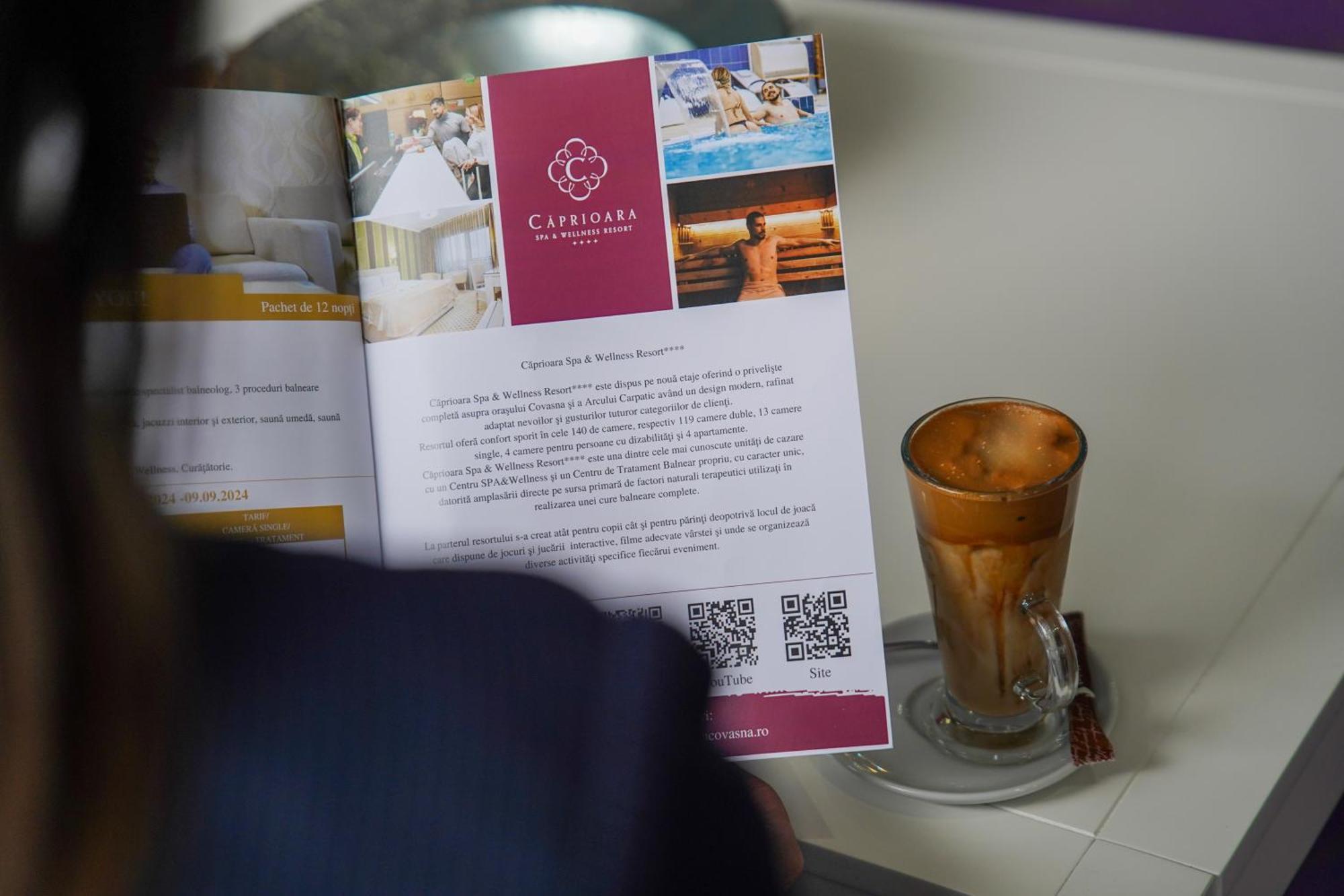 Caprioara Spa&Wellness Resort Ковасна Екстериор снимка